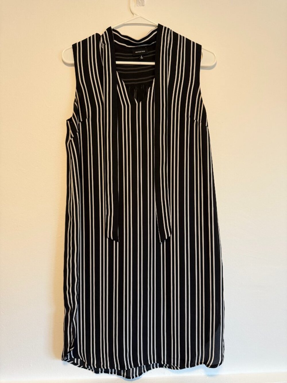 Sleeveless Striped Dress - Small